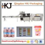 Reciprocating Shrink Film Packaging Machine , Biscuit Wrapping Machine 100 Bags