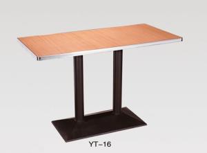 Quality High Quality modern outdoor furniture Table Base Wrought Iron desk (YT-16) wholesale