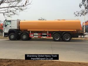 Quality HOWO Water Delivery Truck Water Cargo Tanker Truck Fuel Truck Tanker wholesale