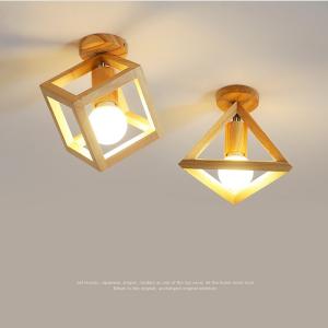 Quality Nordic Wood Ceiling Lamp for Hallway Entrance Balcony Corridor Hallyway ceiling lamp(WH-WA-51) wholesale