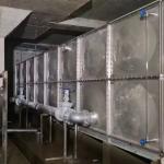 Customized Big Size Stainless Steel 10000 Liter Water Tank Storage Sectional