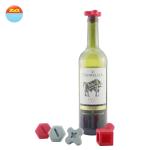Custom Shape Silicone Kitchen Utensils Air Tight Champagne Wine Bottle Stoppers