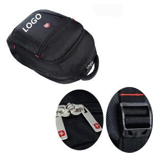 Quality High Quality Nylon Business Leisure Backpack Black Bags Logo Customized wholesale