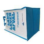 Blue 35x30x39.5cm 100gsm Woven Promotional Bags