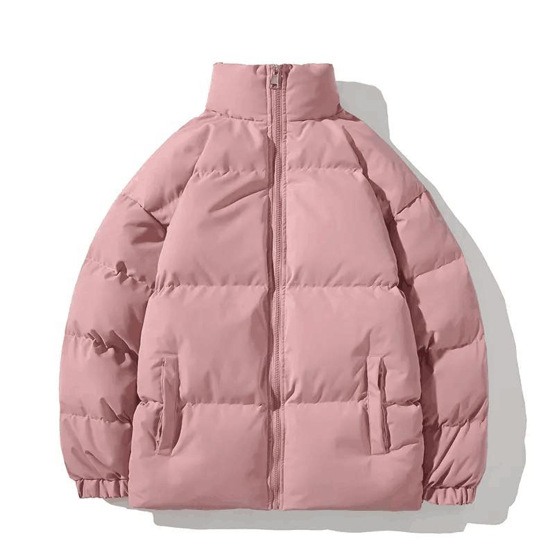 Custom Winter Puffer Jacket for Men Stand Collar Casual Outwear High Quality Coats Padded Men Jacket