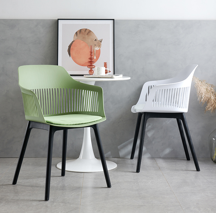 Blue Orange Coloured Plastic Dining Chairs Apartment Plastic Chairs For Dining Table