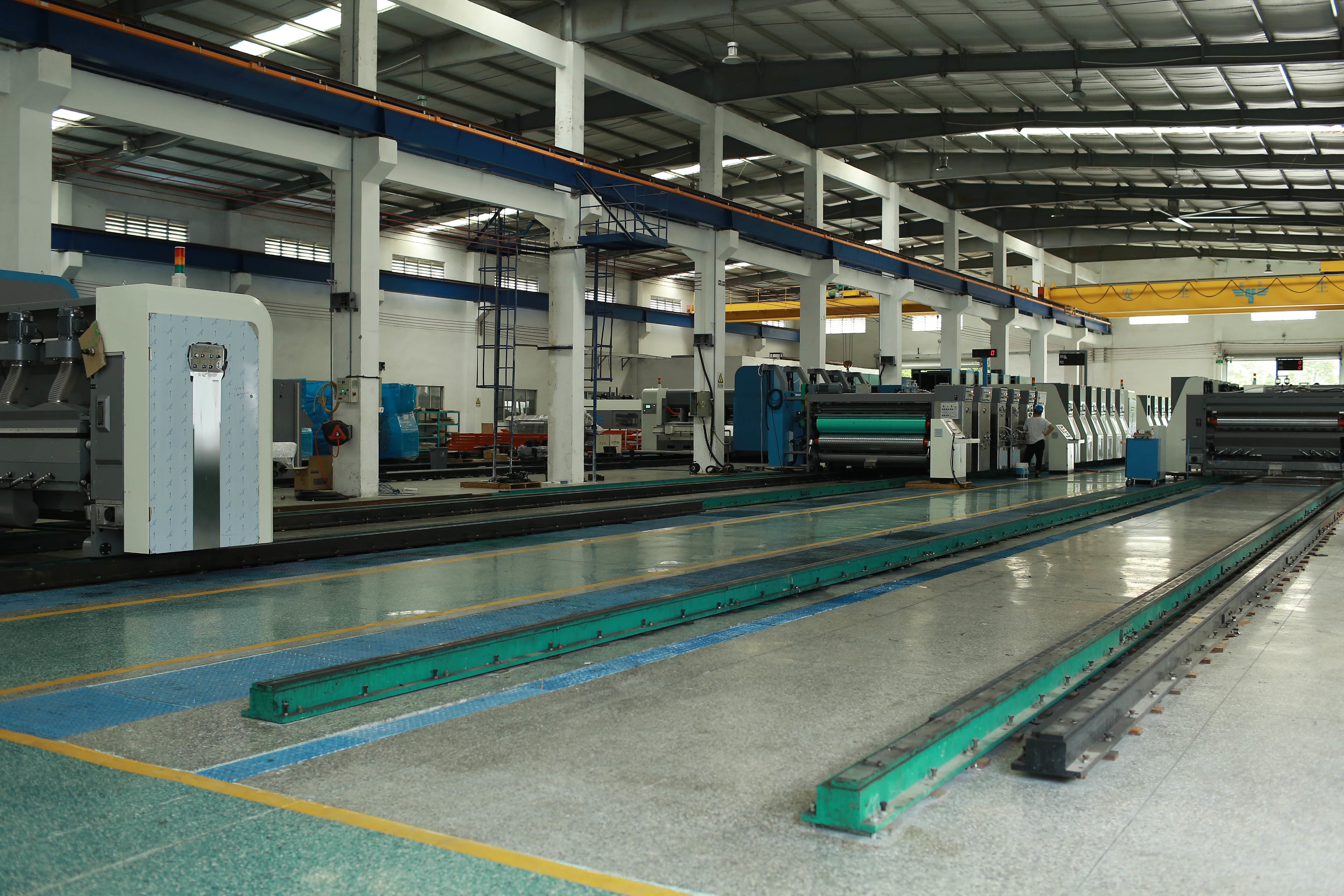 Hd 4 Color Flexo Printing Machine 400mm Depth 350 Sheet/Min Speed