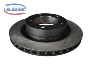 Quality Black Steel Car Brake Parts , Toyota Sequoia USK60 USK65 Rotor Brake Disc 43512 0C020 wholesale