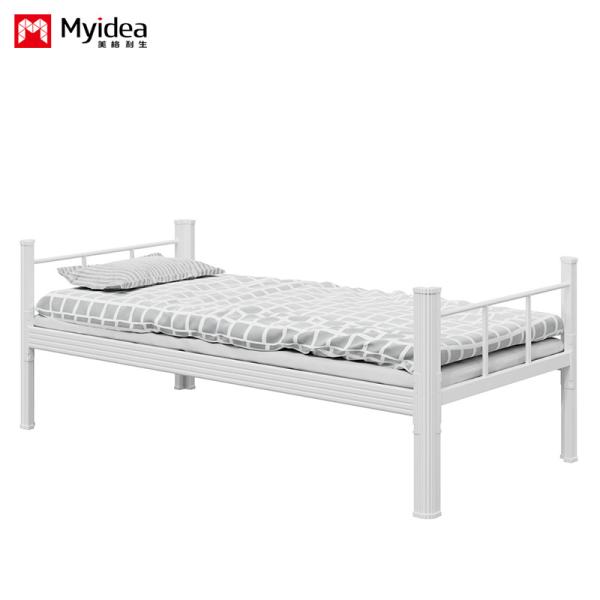 Simple Apartment Bedroom, Single Bed, Thick New Technology Pipe, Student