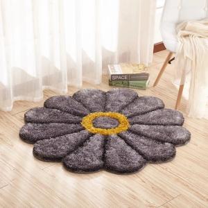 Quality Blue Fan-Shaped Pattern New Design Boy Room Shaggy Kid Living Room Carpet Made In China wholesale