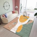 Modern Style Imitation Cashmere Living Room Floor Carpets For Sofa Bedroom