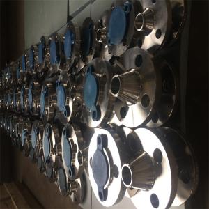 Quality DN200 Raised Face Long Weld Neck Flange ANSI 150LBS Carbon Steel Black wholesale