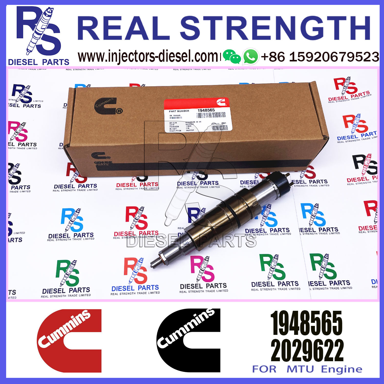 Diesel Fuel Injector DC09 DC13 for 0574380 2482244 1948565 2029622 2086663 2057401 2031836 2488244
