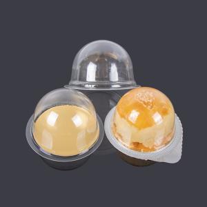 Quality Circular Shape φ7.7*4.5cm Plastic Pastry Packaging wholesale