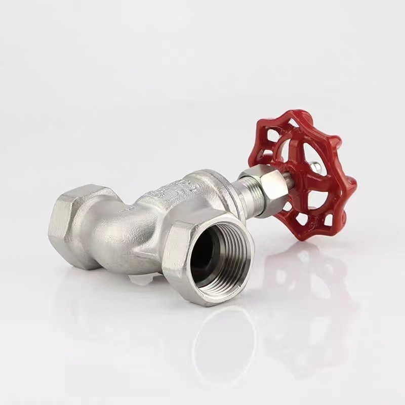 Investment Casting CF8/CF3m Thread End Industrial S Type Globe Valve