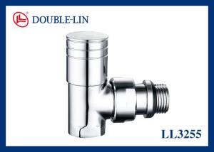 Quality Polished Chrome Plated 1/2&quot; × 1/2&quot; Brass Radiator Valve wholesale