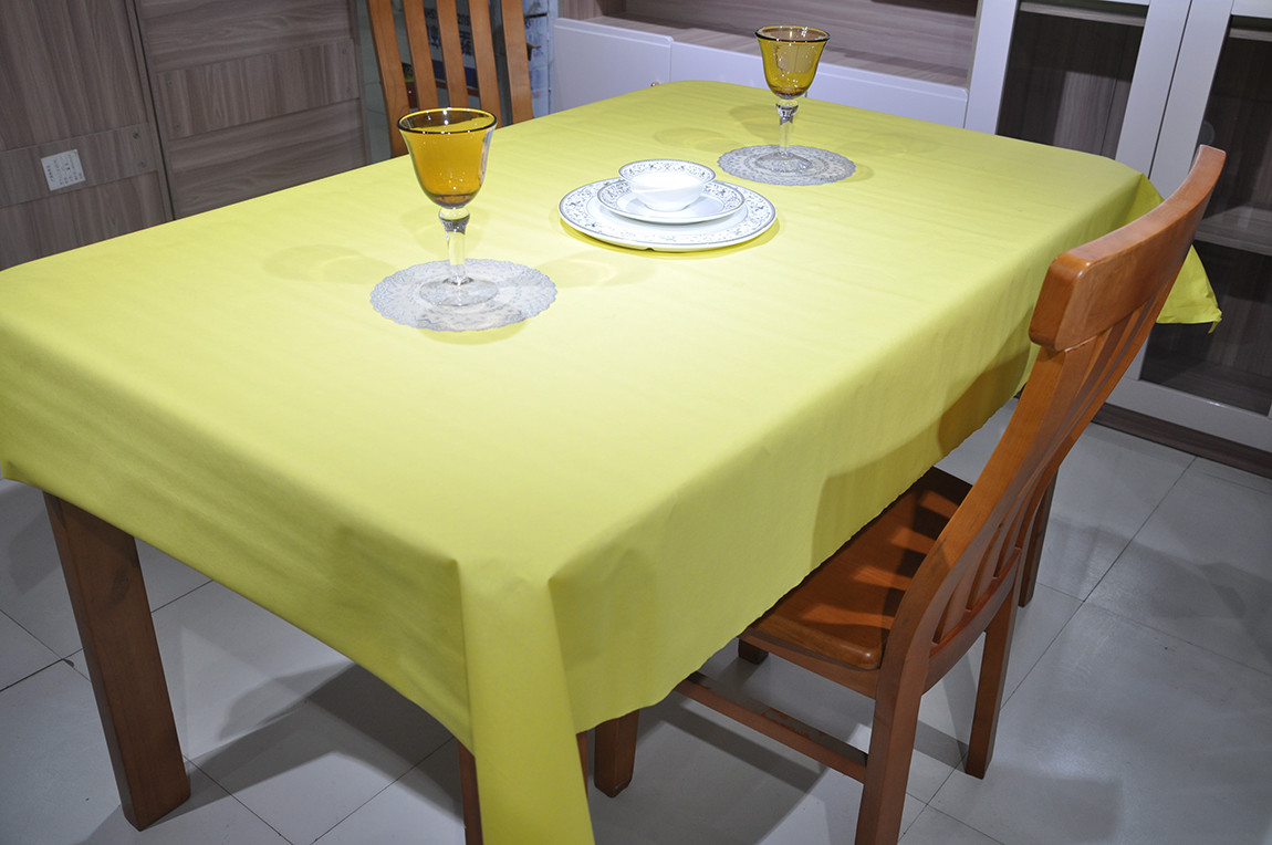 Disposable 2ply 274CM Length Airlaid Tablecloth Virgin Wood Pulp Soft Color