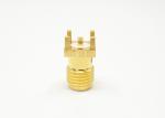 Straight 1.13Nm SMA Female Jack Connector for PCB Edge Mount