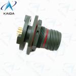 8D Series 500 Cycles Receptacle Short PCB Tail. 8D8711C11W35PN Olive Green