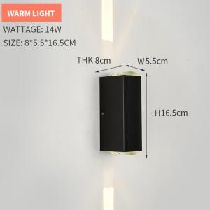 Quality 4W 14w Outdoor Waterproof LED Wall Lights 4x12x6mm 8x5.5x16.5mm wholesale