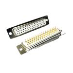 Round Contacts Printed Circuit Board Connectors , D Sub Connector 9 Pin 15 Pin