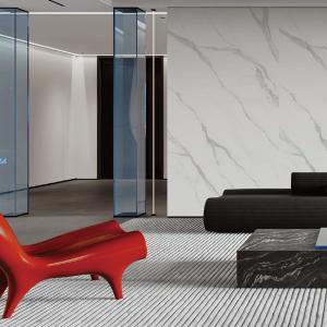 Quality Gloss Glazed Rectified Porcelain Tile With Polished Finish Low Water Absorption PEI Rating 4 wholesale