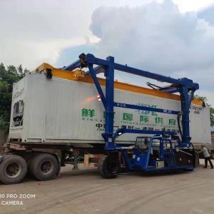 Quality Customized Industrial Straddle Carrier Crane 7km/h For Low Doorway Factories wholesale
