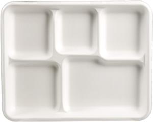 Quality Waterproof Oil Proof Kraft Paper Plate For Supermarket Food Packaging wholesale