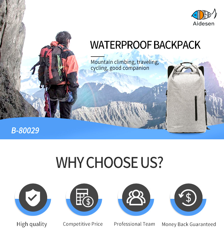 Outdoors Impermeable Bag Camouflage Dry Backpack Rafting Diving Back Pack waterproof bag pack For River Trekking