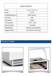 6 Italian Pan Ventilated Refrigeration Equipment -16℃ to -18℃ 1050W Power 220