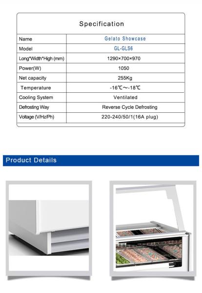 Ventilated Reverse Cycle Defrost Industrial Refrigeration Equipment with Six