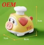 Kids Custom Plastic Toy / Pvc Push And Go Car Toy Durable Safe