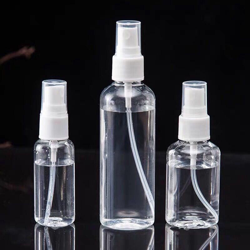 Wholesale 40ml 50ml 60ml 70ml 100ml 200ml 250ml 300ml 400ml 500ml alcohol pet bottle sanitizer gel plastic spray bottle