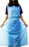 Water Repellent Disposable Polyethylene Aprons For Coffee Bar / Canteen