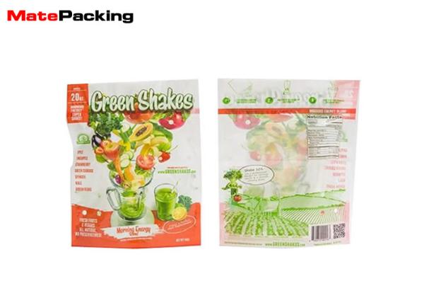 Transparent Fresh Vegetable Packaging Bags , Custom Printing Vegetable Bags Keep