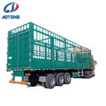 50Ton Leaf Spring Fence Cargo Transport Semi Trailer /Kin Pin 2''/3.5'' Bolt