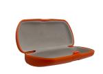 Transparent Top Black Base Clear Plastic Sunglass Case