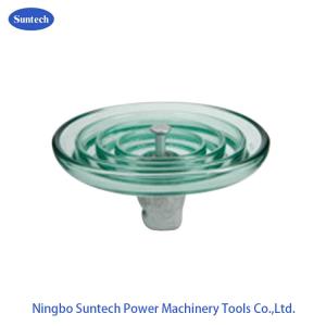 Quality Anti Pollution 70kN 140kV High Voltage Glass Insulator wholesale