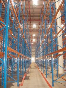 Quality Cold roll steel narrow aisle racking systems for carton flow , 1500kg wholesale