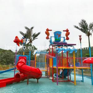 Quality Eco Friendly Outdoor Water Play Park ISO9001 Certified Colourful Design wholesale