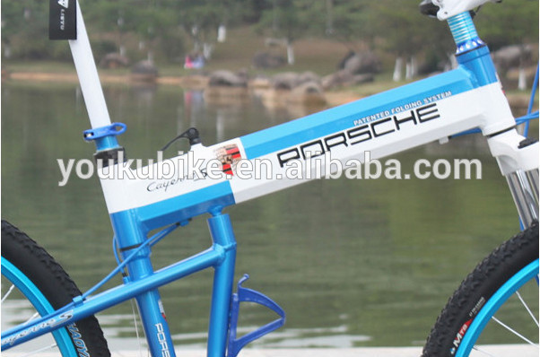 21 Speed Disc Brake Aluminum Folding Mountain Bike