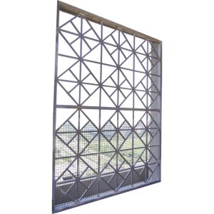 Quality Decorative Wrought Iron Staircase Fence Deck Railing 1mm 2mm thickness Eco Friendly wholesale