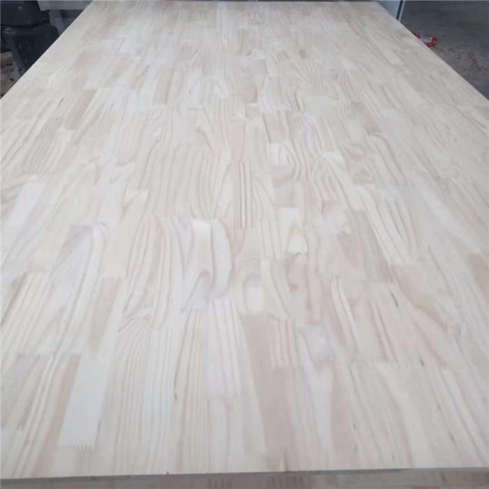 Finger Joint Board Finished And Clean Surface For Pine Paulownia Poplar Rubber Wood