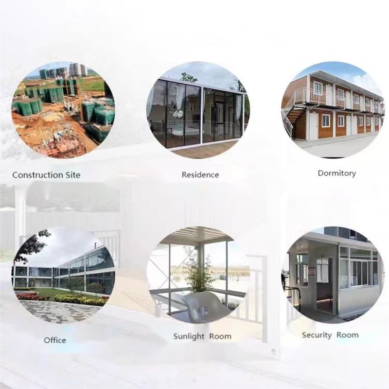 Steel Fabricated House for Luxury Garden Buildings Electro Galvanized Steel Structure