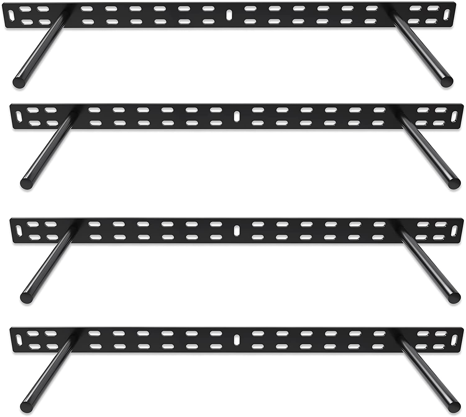 Floating Shelves Brackets 22" Multiple Mounting Locations Design