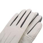 Wholesale hot sale women genuine leather driving gloves with button