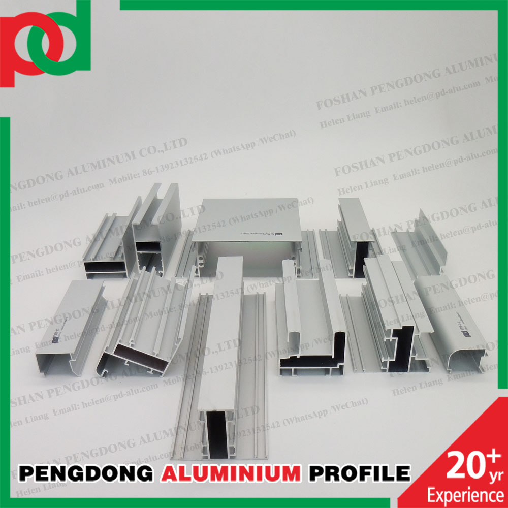 FOSHAN Hot Sell Aluminium Window Profile For Ethiopian Market Small L , T , Z