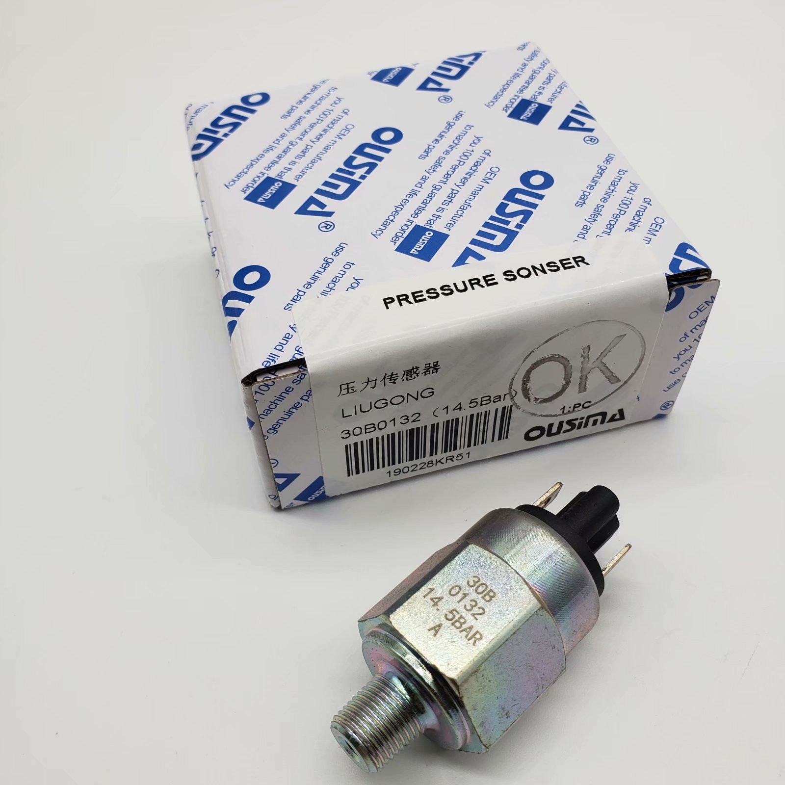 OUSIMA Eletric Excavator 30B0132 14.5 Bar Pressure Sensor