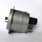 304SS Lower Back Mount Pressure Gauge 40 MPa 100mm Panel Mount
