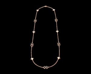 Quality DIVAS’ DREAM sautoir necklace in 18 kt pink gold with mother of pearl and black onyx. Ref. 350060 CL856967 wholesale